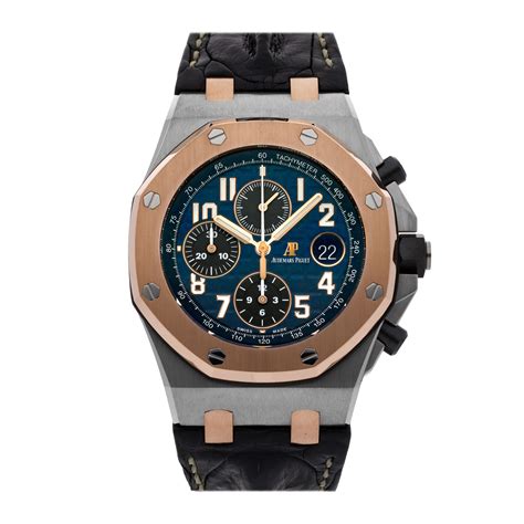 Audemars Piguet Royal Oak blaues Zifferblatt Herrenuhr .